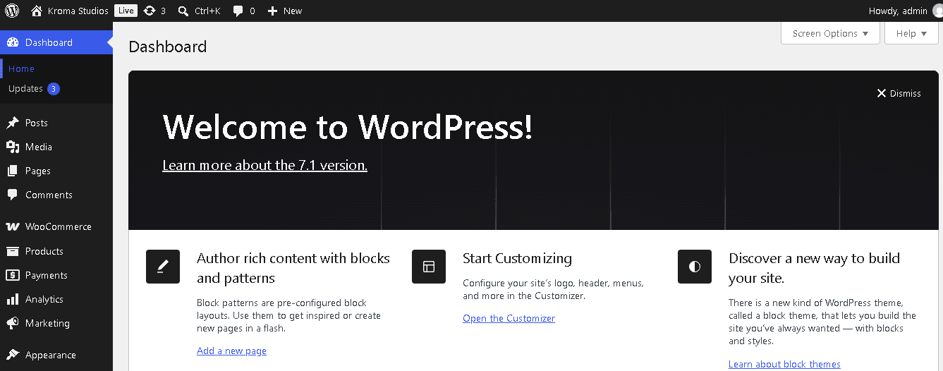 Easy Content Management System Preview